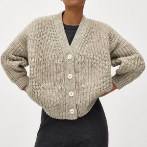 Babaa Cardigan no19 Mist One Size